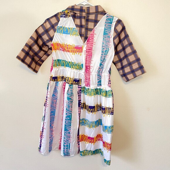 Netflix Stranger Things Eleven Costume Dress Girl Large 10-12 Dress Up Halloween - Picture 9 of 10